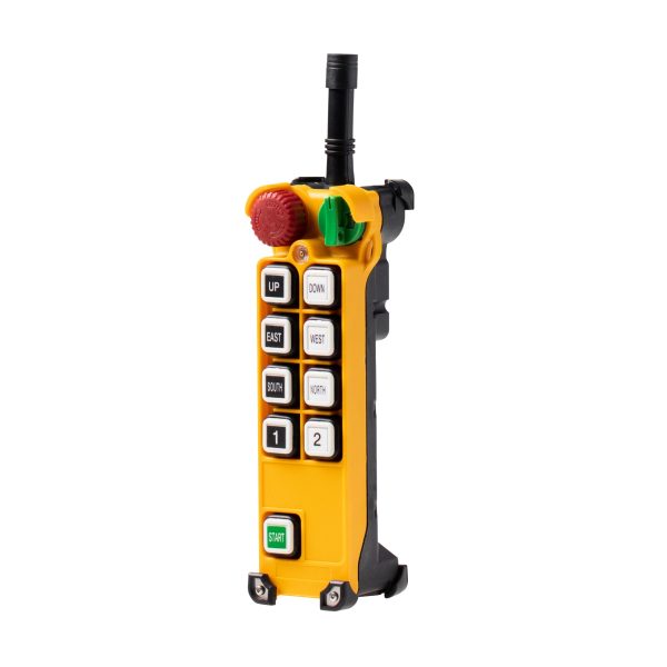 فرستنده ریموت کنترل جرثقیل 8 کلید دو سرعته مدل TELECRANE F24-8D TX - Image 1