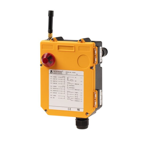 ریموت کنترل جرثقیل 6 کلید دو سرعته مدل TELECRANE F24-6D - Image 2