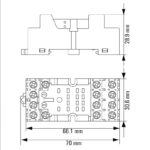 پایه رله وایدمولر FS 4CO - Image 2