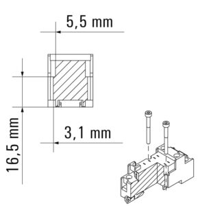 پایه رله وایدمولر FS-2CO - Image 3