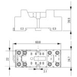 پایه رله وایدمولر FS-2CO - Image 2